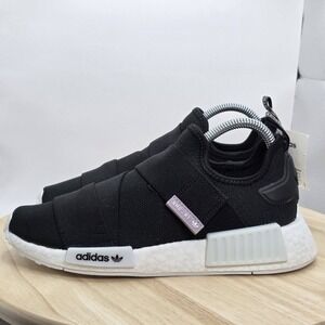 adidas NMD Slip-On Sneakers Black and White